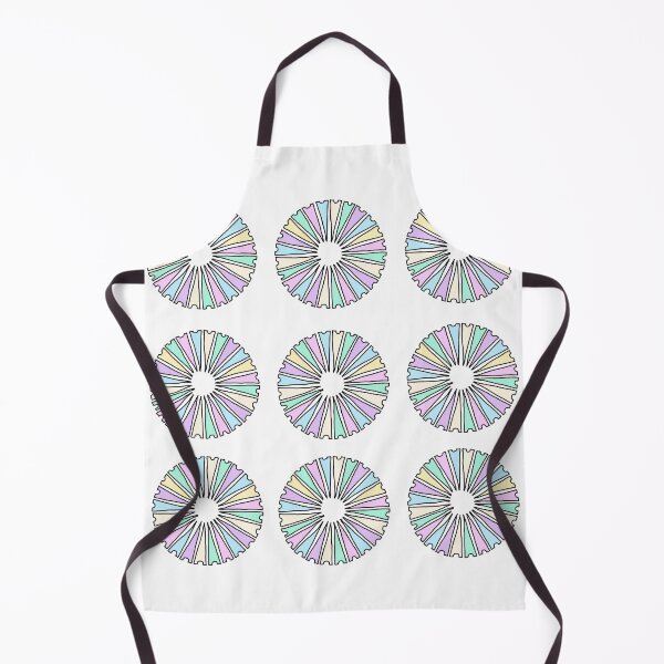 Item preview, Pastel abstract wheel pattern retro geometric circles design designed and sold by Jjc59.