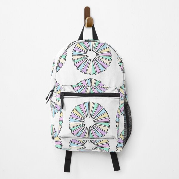 Item preview, Pastel abstract wheel pattern retro geometric circles design designed and sold by Jjc59.