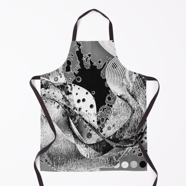 Item preview, Curved abstraction in black, grey and white designed and sold by AnnabellaRh.