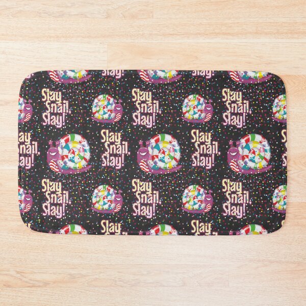 Item preview, Cute Candy Snail – “Slay Snail, Slay!” Funny Kawaii Sticker Design designed and sold by MerchYouSearch.