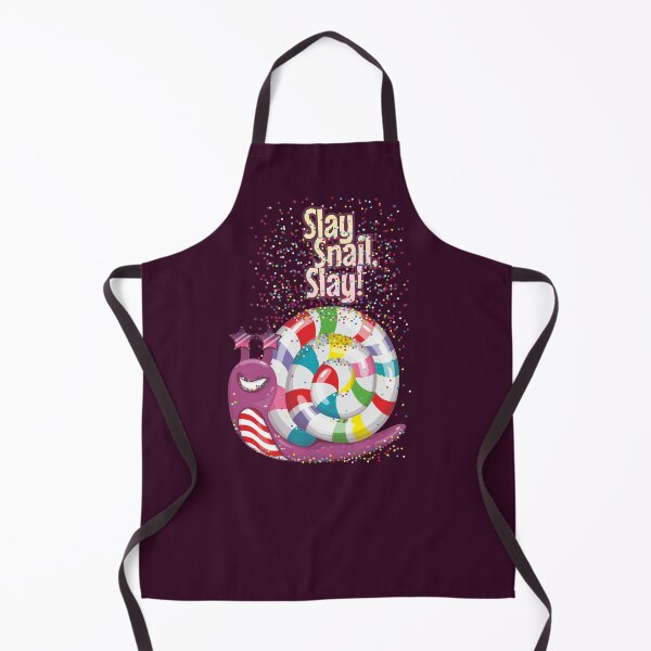 Item preview, Cute Candy Snail – “Slay Snail, Slay!” Funny Kawaii Sticker Design designed and sold by MerchYouSearch.