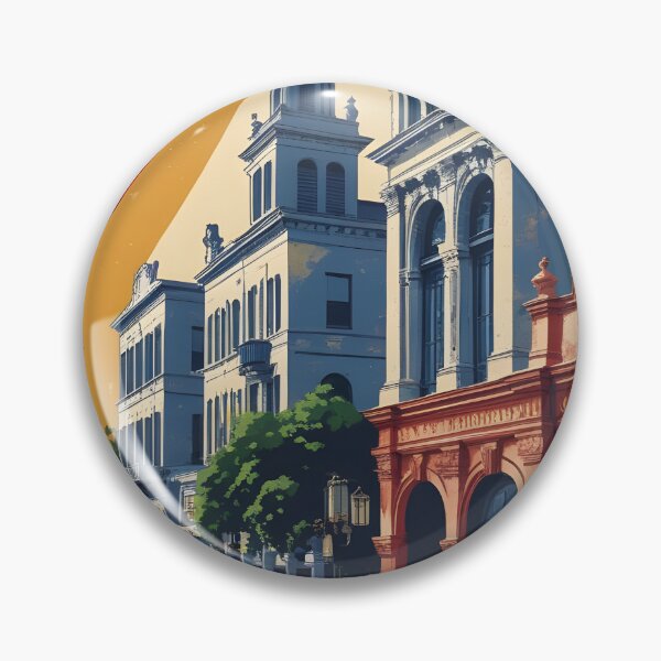 Item preview, Corinth Texas USA Vintage Travel Tourism  designed and sold by TravelersGems.