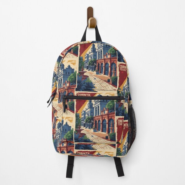 Item preview, Corinth Texas USA Vintage Travel Tourism  designed and sold by TravelersGems.