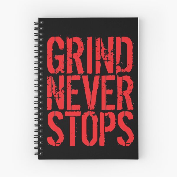Item preview, Grind Never Stops Gym Motivation Design | Nonstop Fitness Hustle designed and sold by typoinspired.