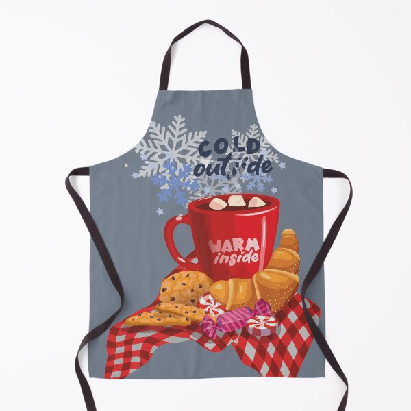 Item preview, Cold Outside, Warm Inside – Cozy Winter Treats designed and sold by MerchYouSearch.
