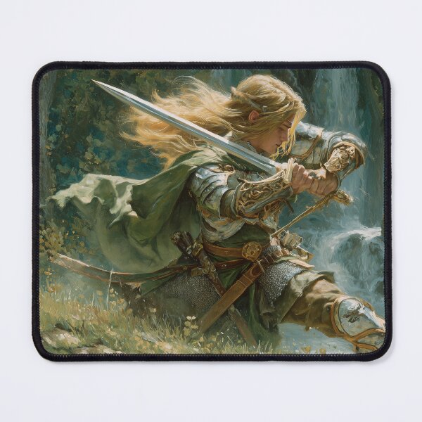 Item preview, Half-Elf Bladesinger designed and sold by Synthartik.