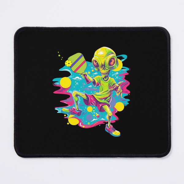 Item preview, Out-of-space pickleball player designed and sold by EvieWoj.