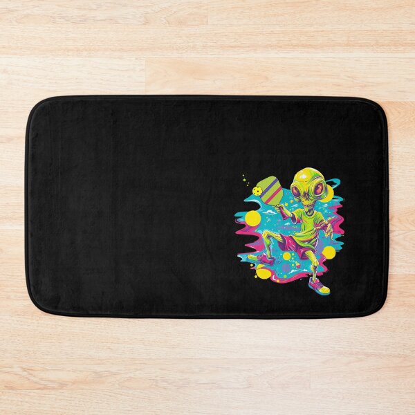 Item preview, Out-of-space pickleball player designed and sold by EvieWoj.