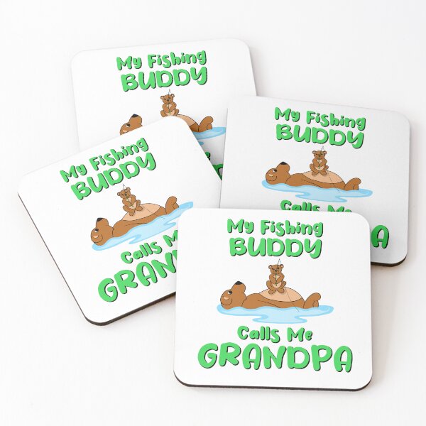 Item preview, My Fishing Buddy Calls Me Grandpa – Heartwarming Fishing Design designed and sold by DLawsonDesigns.