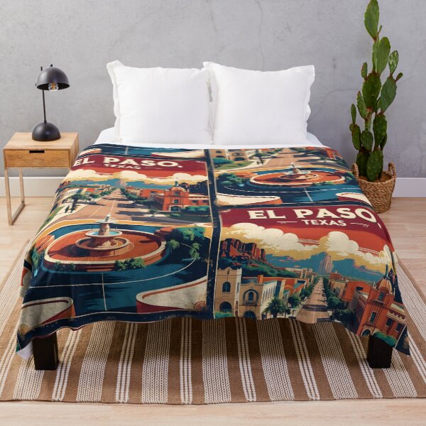 Item preview, El Paso Texas USA Vintage Travel Tourism  designed and sold by TravelersGems.