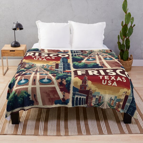 Item preview, Frisco Texas USA Vintage Travel Tourism  designed and sold by TravelersGems.