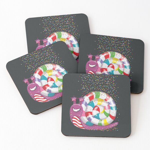 Item preview, Candy Snail – Sweet but Sassy Colorful Snail Design designed and sold by MerchYouSearch.