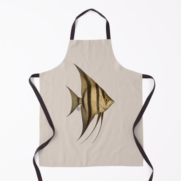 Item preview, Angelfish - Vintage Japanese Style - Altum angelfish designed and sold by Kabuji Store.