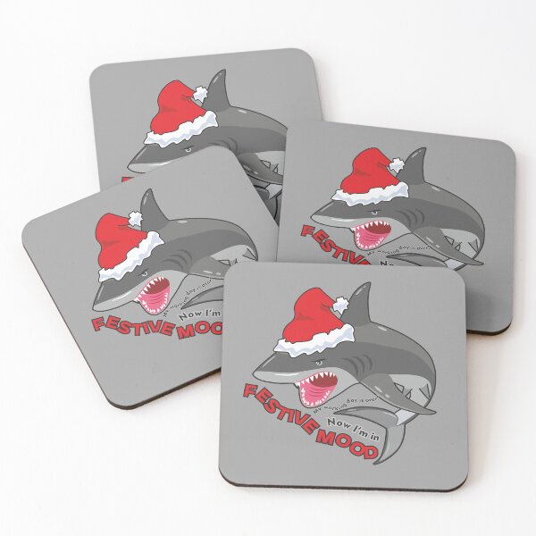 Item preview, Shark in Santa's Hat ready for the weekend designed and sold by MerchYouSearch.