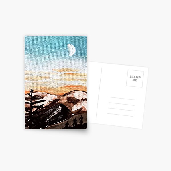 Item preview, Snowy Mountains designed and sold by sustangsally.