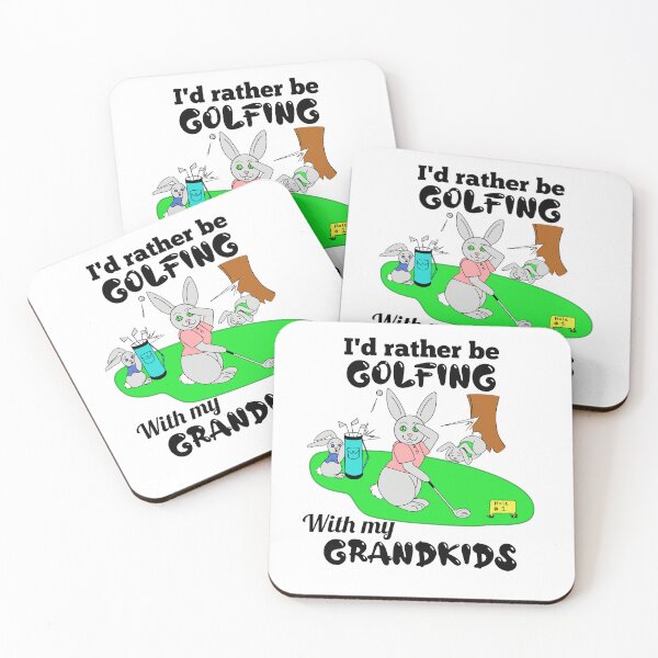 Item preview, I’d rather be Golfing with my Grandkids designed and sold by DLawsonDesigns.