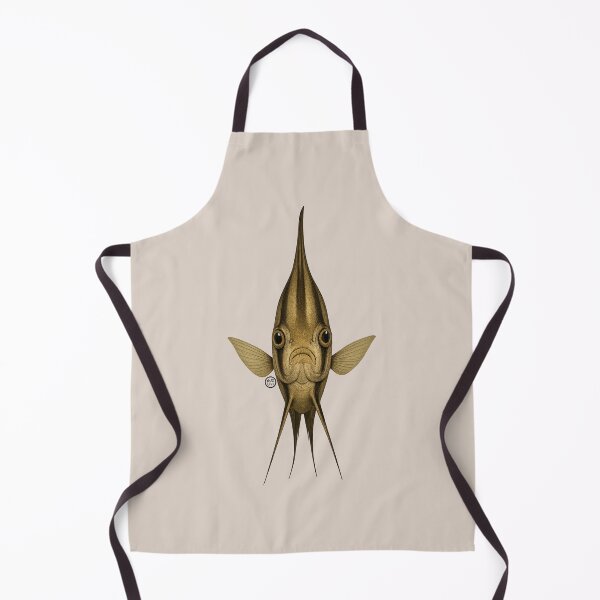 Item preview, Angelfish - Vintage Japanese Style - Altum Angel Fish - Front designed and sold by Kabuji Store.