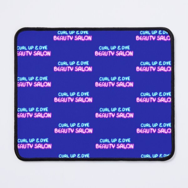 Item preview, Curl Up & Dye Beauty Salon - Blues Brothers Inspired - Comedy Parody Neon Sign Carrie Fisher designed and sold by Chloë, Natalie, & Sam Buse.