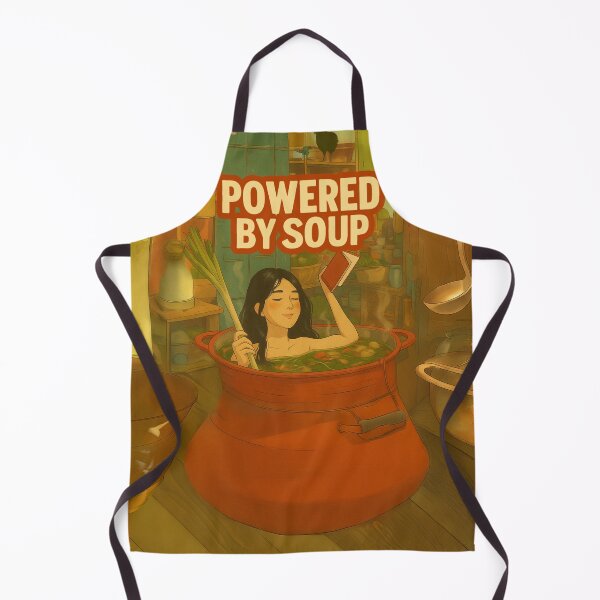Item preview, Powered by soup designed and sold by La Loca.