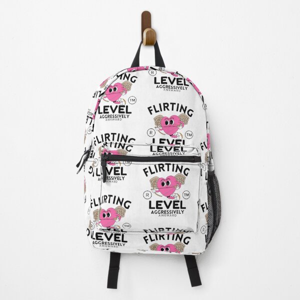 Item preview, Flirting level, agressively awkward (flirt and Valentine's day) designed and sold by Peerless-Prime.