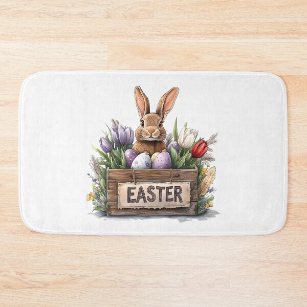 Item preview, Cozy Rustic Easter Bunny Box designed and sold by Mariana Shymkovych.