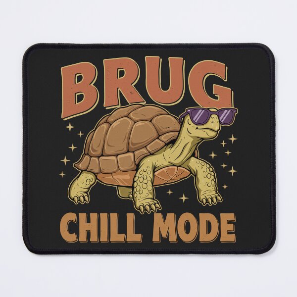 Item preview, Cool Turtle BRUG Chill Mode Funny Tortoise Sunglasses Design designed and sold by -DEEWOLF-.