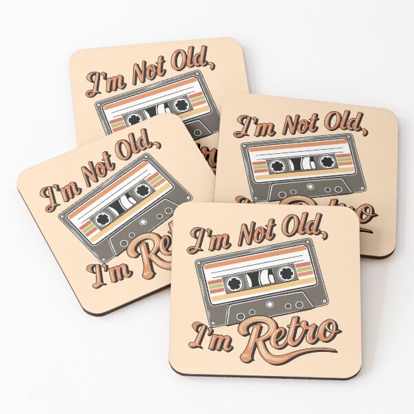 Item preview, I'm not old, I'm retro  designed and sold by BrownHorse90s.
