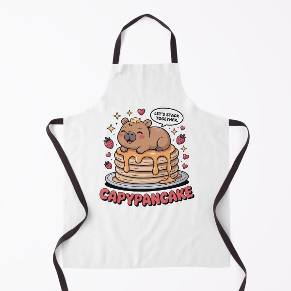 Item preview, CapyPancake — Cute Chibi Capybara on Pancakes Sticker designed and sold by Nuist25.
