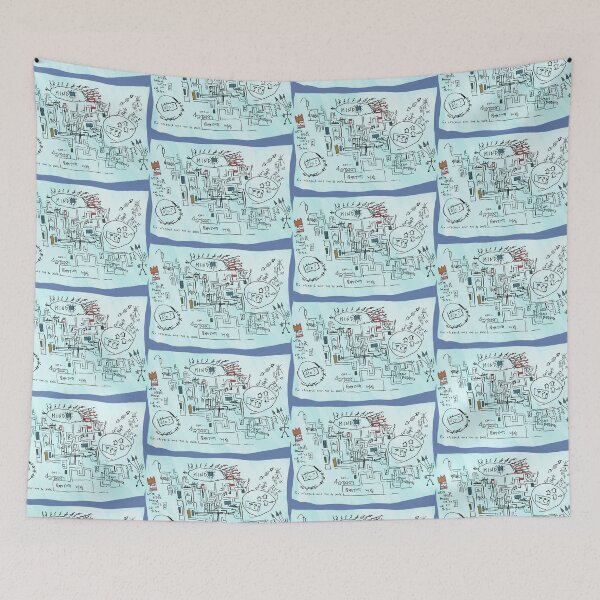 Item preview, Severance Inspired - Petey’s Map designed and sold by Chloë, Natalie, & Sam Buse.