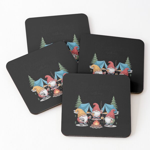 Item preview, Glamping with my Gnomies Happy Glamper Glamping designed and sold by WindowStone.
