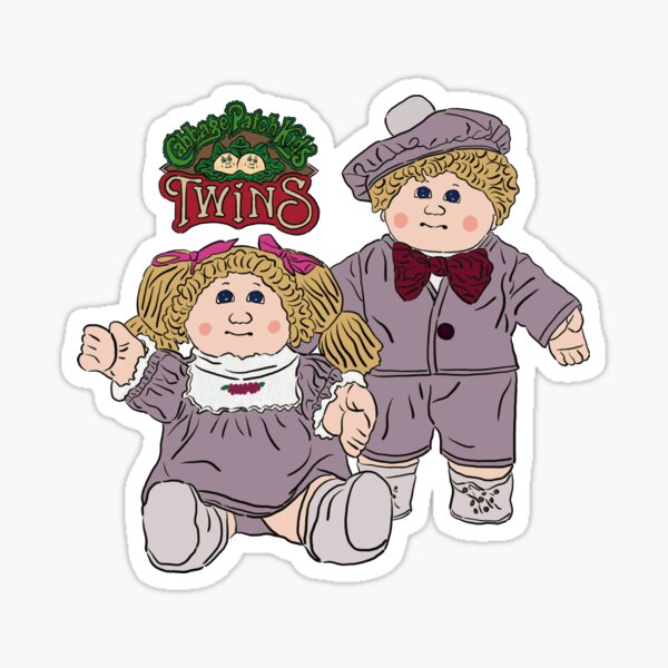 Artikel-Vorschau von Cabbage Patch Kids Zwillinge, designt und verkauft von ArtsieArt.