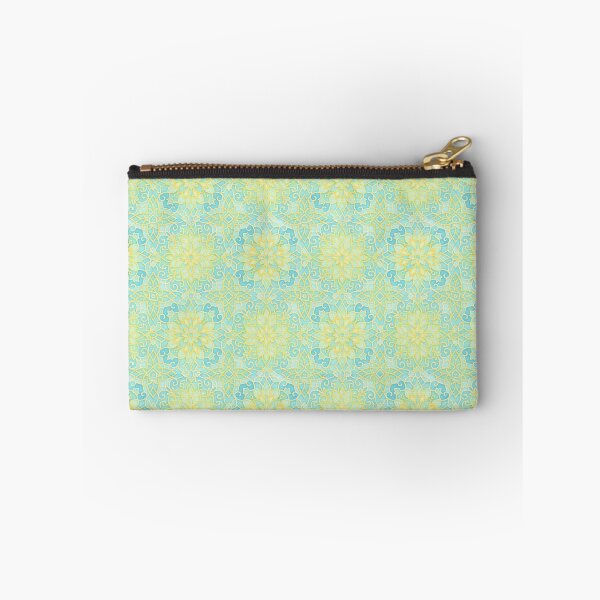 Item preview, Mint Harmony – Floral Islamic Geometric Mandala in Yellow & Green designed and sold by SUNAGIMO9999.
