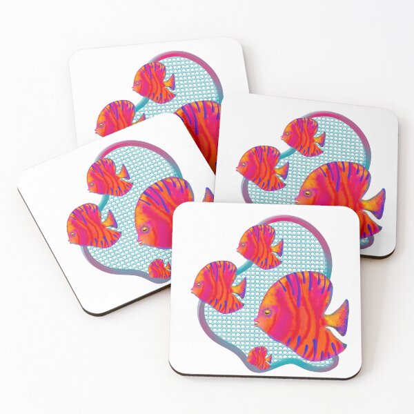 Item preview, Vibrant Colorful Fish Tee designed and sold by TheChanhuesco.