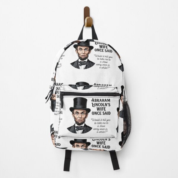 Item preview, Abraham Lincoln, theater, bad luck, Funnyfits70, retro, vintage, meme, funny, humor designed and sold by FunnyFits70.