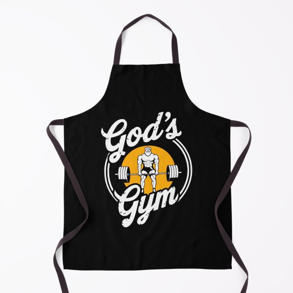 Item preview, God's Gym, Funny Jesus Workout Bodybuilding Gym designed and sold by LAZAR-EG.