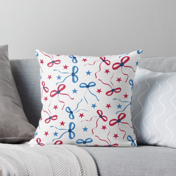 Item preview, Preppy Red and Blue Patriotic American Bows with Stars  designed and sold by Yasminepatterns .