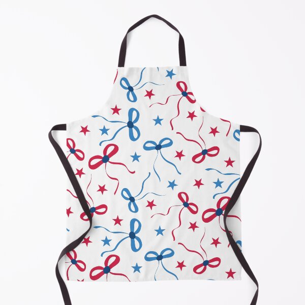 Item preview, Preppy Red and Blue Patriotic American Bows with Stars  designed and sold by Yasminepatterns .