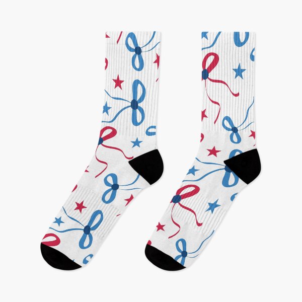 Item preview, Preppy Red and Blue Patriotic American Bows with Stars  designed and sold by Yasminepatterns .