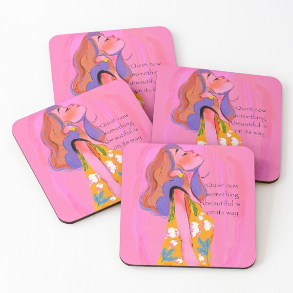 Item preview, Quiet now something beautiful is on its way  / The bright side Inside series  designed and sold by Nora Gad.