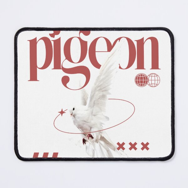 Item preview, Minimalist Pigeon Art - Urban Bird Design designed and sold by illustrarts-.