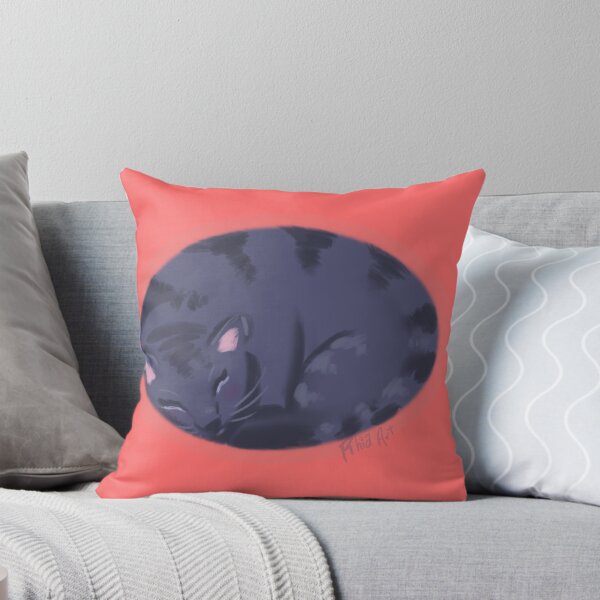 Item preview, Sleeping cinder kitty  designed and sold by Rhia4rt.