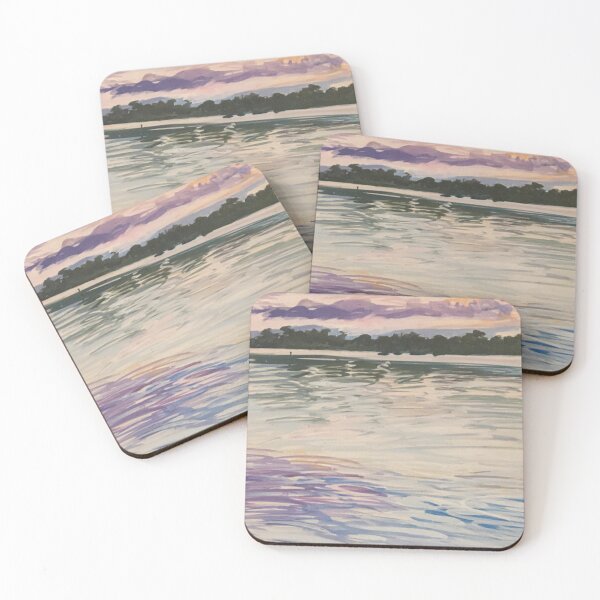 Item preview, Dusk, Barwon River designed and sold by joreitzeartist.