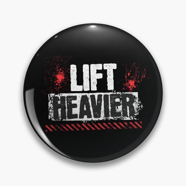 Item preview, Lift Heavier – Hardcore Gym Motivation Shirt designed and sold by RizVibes.
