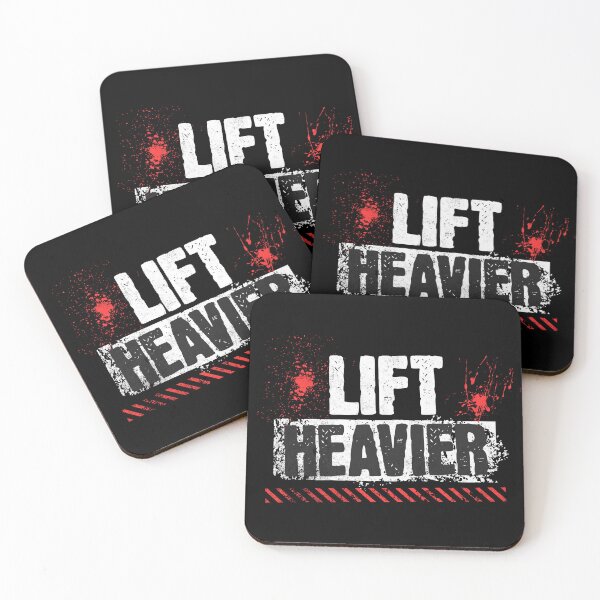 Item preview, Lift Heavier – Hardcore Gym Motivation Shirt designed and sold by RizVibes.