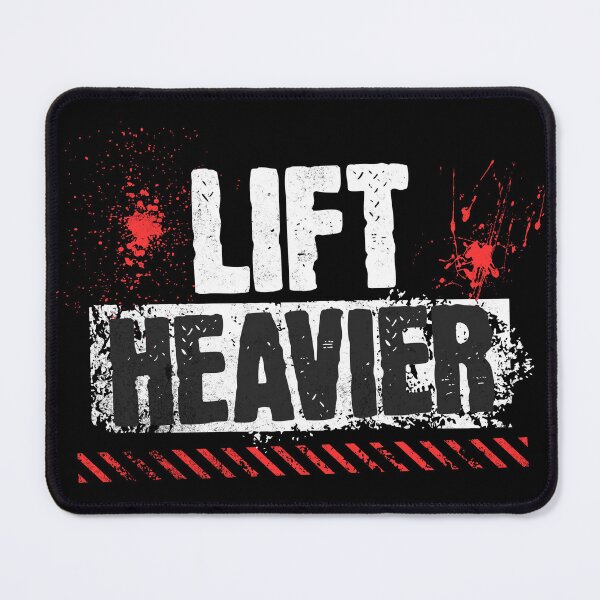 Item preview, Lift Heavier – Hardcore Gym Motivation Shirt designed and sold by RizVibes.