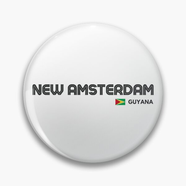 Item preview, New Amsterdam - Guyana  designed and sold by Sketch-Shack.