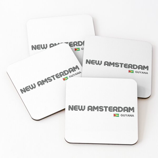 Item preview, New Amsterdam - Guyana  designed and sold by Sketch-Shack.
