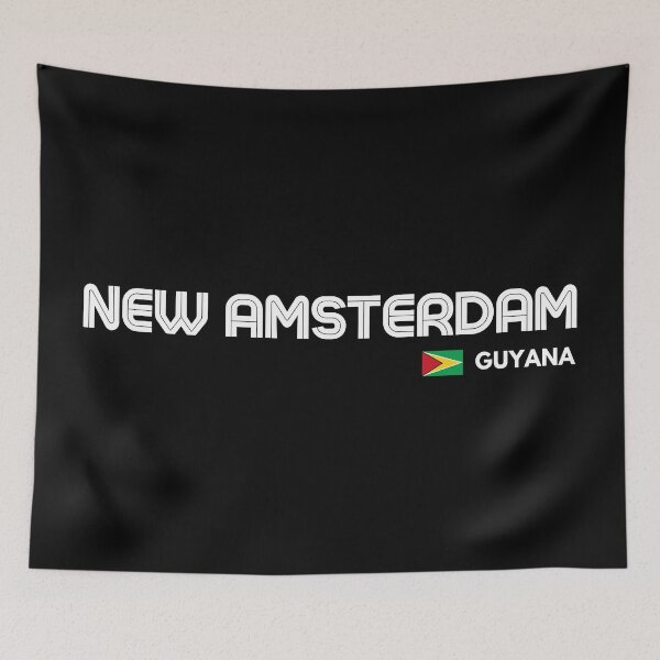 Item preview, New Amsterdam - Guyana  designed and sold by Sketch-Shack.