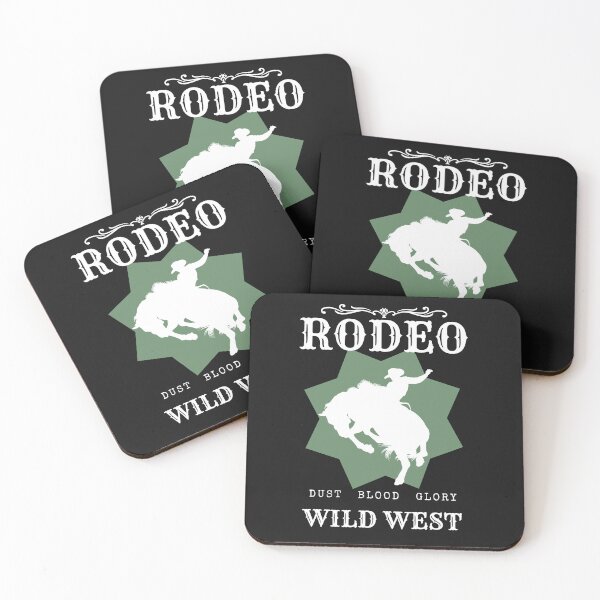 Item preview, Rodeo: Dust, Blood, Glory. Wild West //green designed and sold by OlaNazimek.