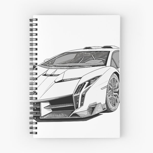 Item preview, Vintage Classic Car Lamborghini Urraco designed and sold by PrintCarClub.